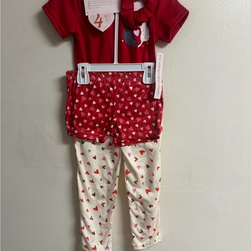 Catherine Malandrino Red Super Soft Pajama‎ Set